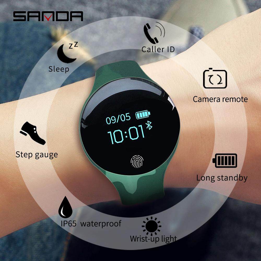 SANDA IOS Android Smart Watch Waterproof IP65 Bluetooth Sport Smartwatch Men Women Watches Fingerprint Boot reloj inteligente SD02