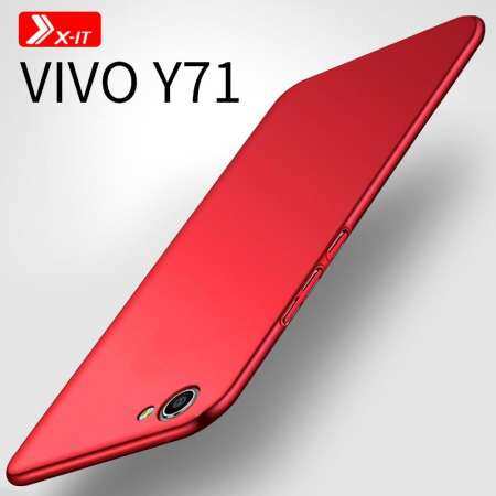 Vivoy71 เคสมือถือ BBK Y71 เคสป้องกันโครงแหวนกันกระแทกห่อหมดสครับขัดผิวเคสแบบแข็งสำหรับชายและหญิง