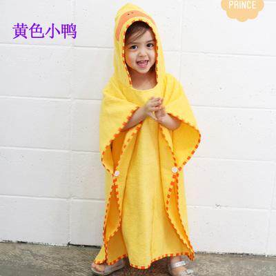 Suối Nước Nóng 100% Cotton Liền Mũ Choàng Bơi Áo Choàng Tắm Khăn Tắm