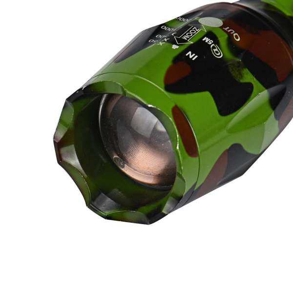 Super Bright X800 Tactical Flashlight LED Zoom Military Torch G700