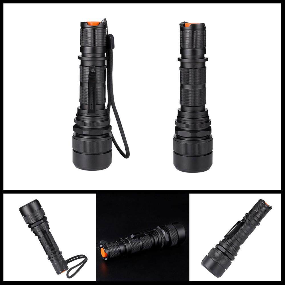 Tactical flashlight XM-L2 LED Tactical Flashlight Torch USB Charge Camping Lamp