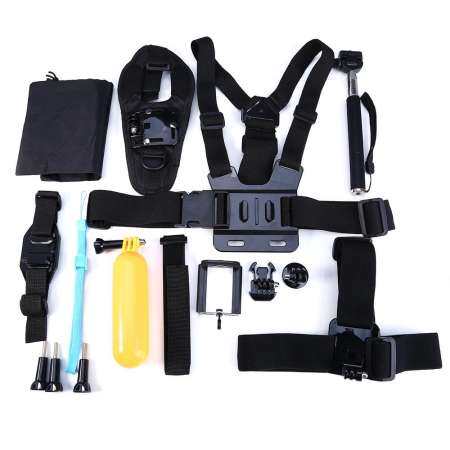 14 in 1 Outdoor Sports Action Camera Accessories Kit for Gopro Hero 4 3 2