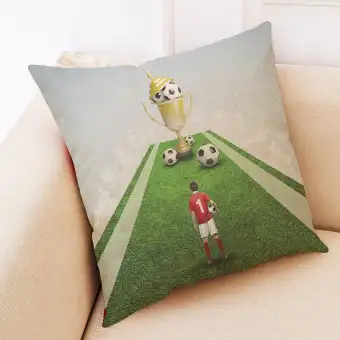 Honana Bx The 2018 Russia World Cup Cotton Linen Cushion Pillow
