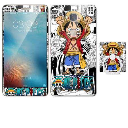 หรูหรา 3D ภาพวาดด้านหน้า + ด้านหลังเต็มรูปแบบปกสีกรณีกระจกสำหรับ Huawei GR5/KII-L22 5.5