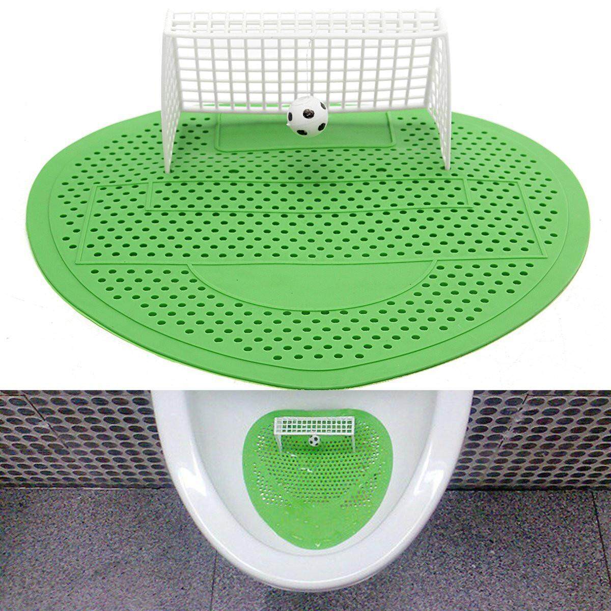 Football Soccer Shoot Goal Style Urinal Screen Filter Mat For Hotel Home Club