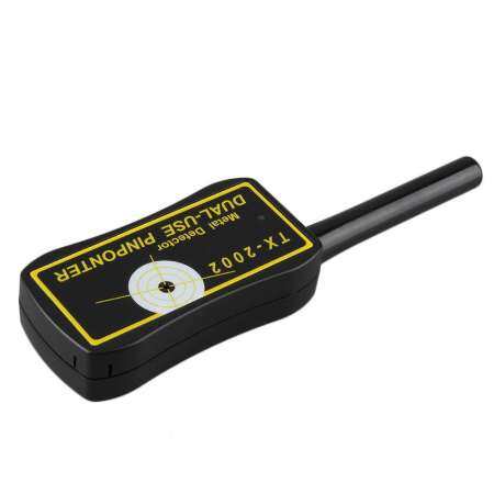 คู่ใช้ XT ปี 2002 เครื่องตรวจจับโลหะ pinpointer มือดำ เหลือง ดำ เหลืองไว