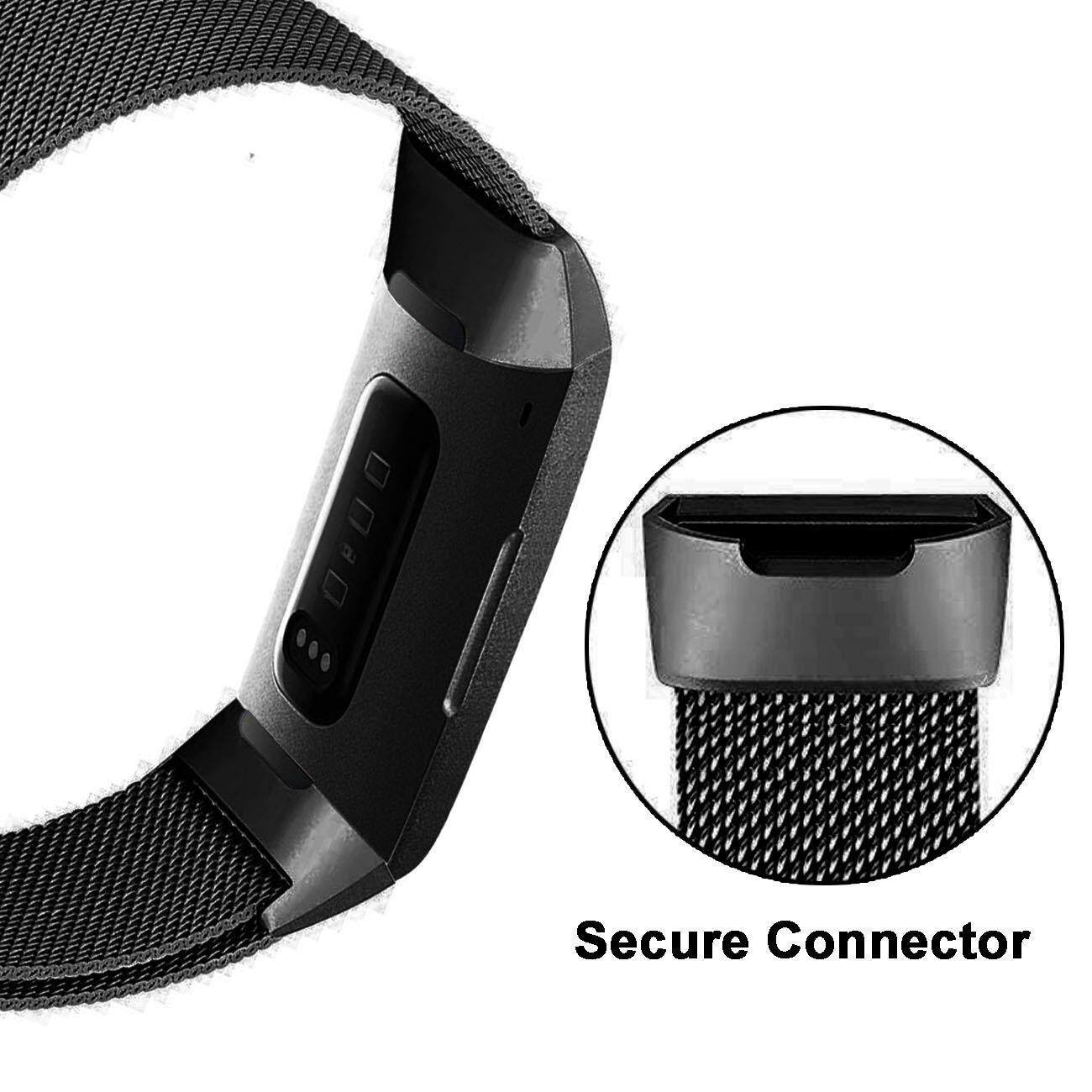 wengerui Bands Compatible for Fitbit Charge 4/Charge3/3