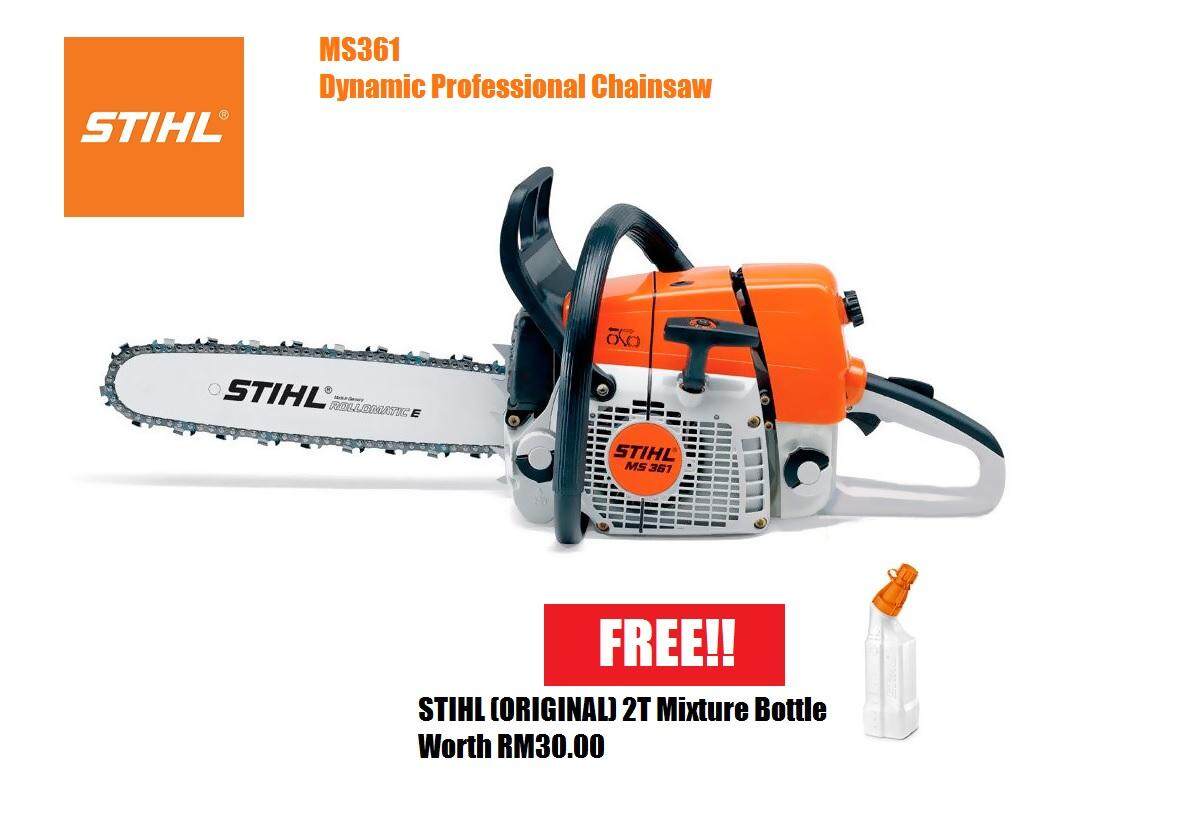 STIHL MS361 (20 ) Chainsaw (20 Inches Guide Bar) | Lazada