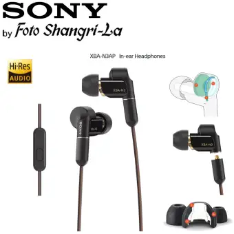 Sony Xba N3ap Hi Res Most Comfortable In Ear Headphones 1 Year