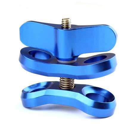 Camera Accessory Diving Lights Ball Butterfly Clip Arm Clamp Mount Aluminum For Gopro Hero 3+/4/5 Xiaoyi Gitup SJ6000 Camera Red