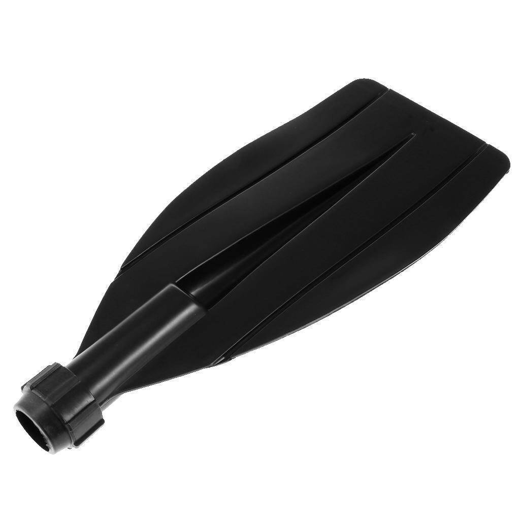 Baoblaze Lightweight PVC Kayak Paddle Blade Canoe Oar Leaf Accessory Attachment Replacement Black