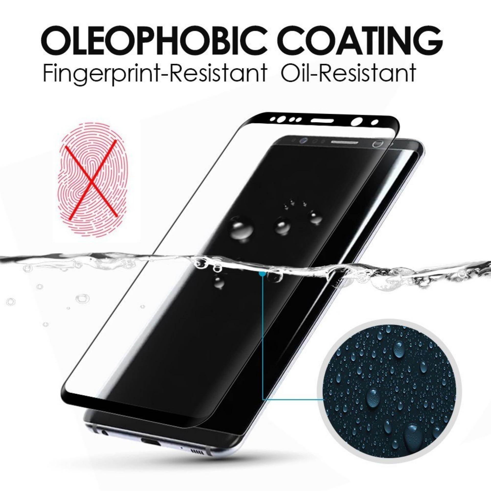 [2 Gói] Galaxy S9 Cộng Với 3D Miếng Dán Màn Hình Kính Cường Lực Bảo Hiểm Đầy Đủ Độ Nét Cao Rõ Ràng Chống Trầy Xước, Chống-Bong Bóng Bảo Vệ Màn Hình Cho Samsung Galaxy S9 Cộng Với