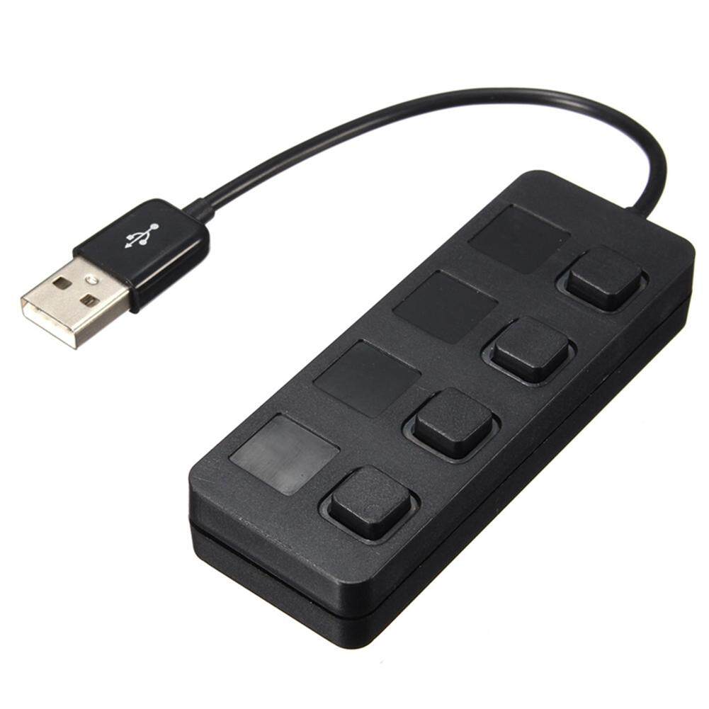 Đen 1 Ra 4 CỔNG USB 2.0, 4 Cổng USB Truyền Dữ Liệu Hub Sạc