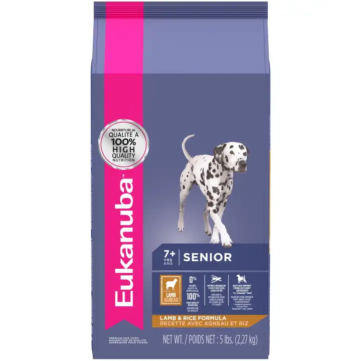 eukanuba senior lamb and rice