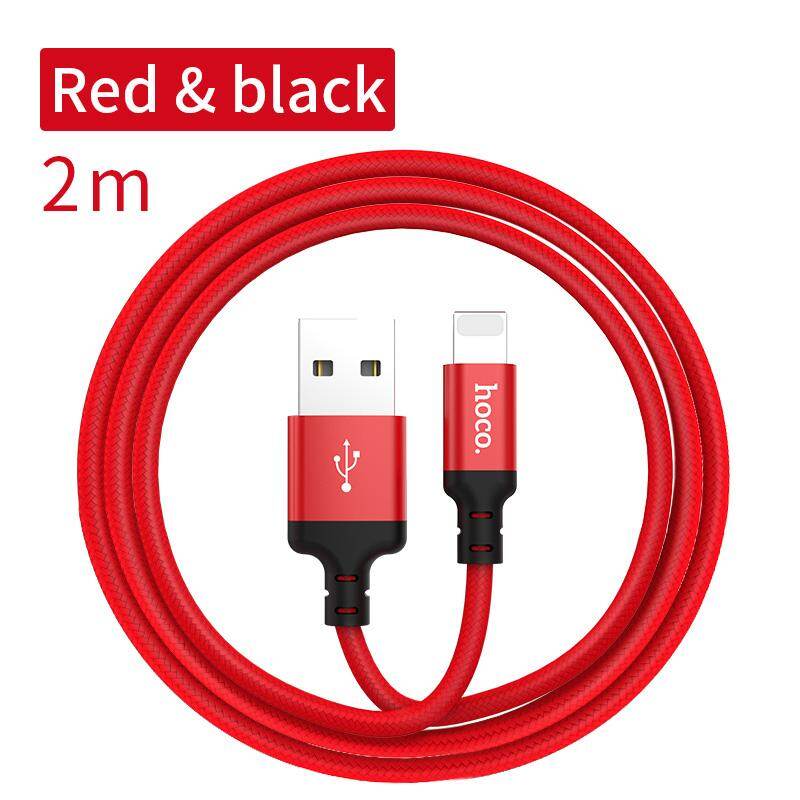 HOCO 2M USB Charging cable for Apple iPhone X 8 7 6 6s plus 5 Lightning to USB 2A Fast Charge Cable Data sync Charger