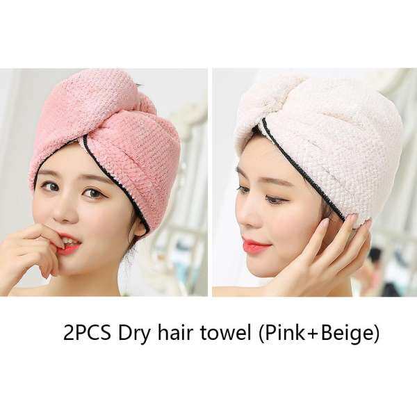 Phụ nữ Chống Xoăn Cứng Đầu Nắp Cài Tóc Turban Khăn Nỉ mặc Sấy Xoắn Mềm Bọc