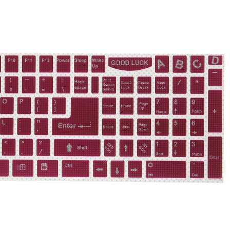 Luminous Tastatur Aufkleber Nacht leuchten สติ๊กเกอร์แปะคีย์บอร์ด für Notebook PC - INTL