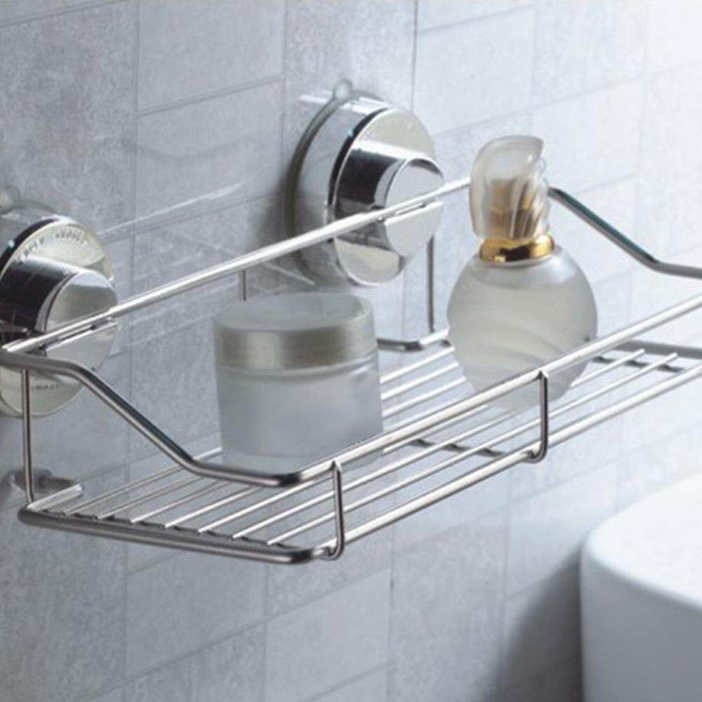 Vòi hút Caddy Kệ Góc Nhà Tắm Inox Lưu Trữ Đồ Rổ