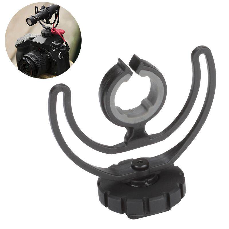 Camera Hot Shoe Shock Mount with Rycote Lyre Bracket for VideoMic Me Microphone