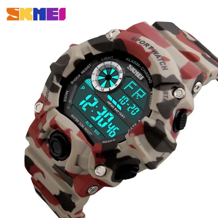 skmei camo watch