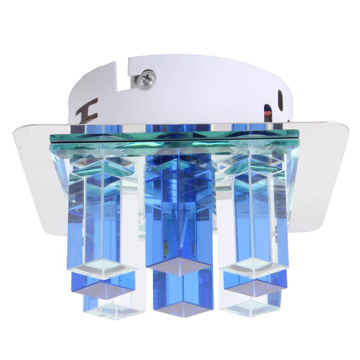 3W Crystal LED Modern Ceiling Light Fixture Pendant Lamp Chandelier Lighting