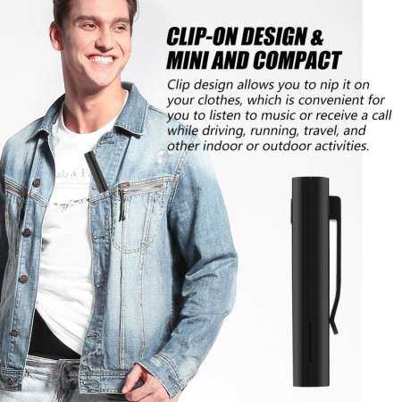 2 สีชุดหูฟังสเตอริโอหลายภาษาคำตัวรับสัญญาณบลูทูธสำหรับธุรกิจการเรียนรู้ Travel - INTL