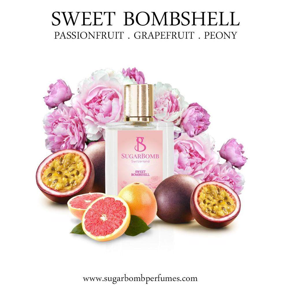 Sweet Bomshell EDP Perfume Long Lasting Sugarbomb Perfume
