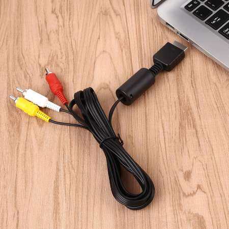 วิดีโอเสียง AV TO TV สายเคเบิลสำหรับ PlayStation PS2 PS3 ระบบเกม - INTL