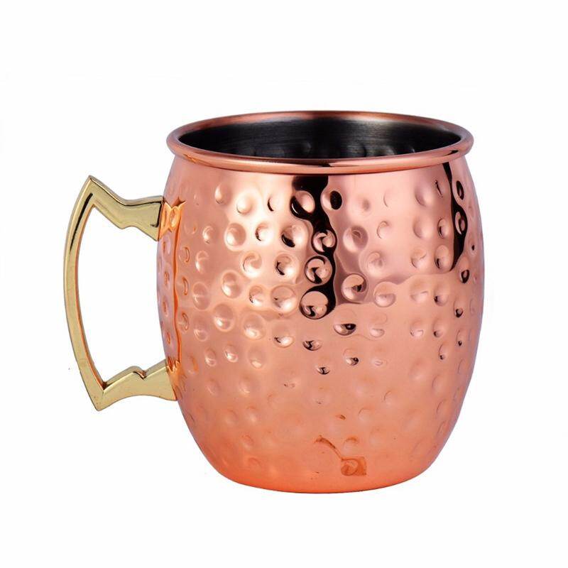 LY Cốc Moscow  Bằng Đồng Nguyên Chất LY, Cốc Không Viền 18 Ounce