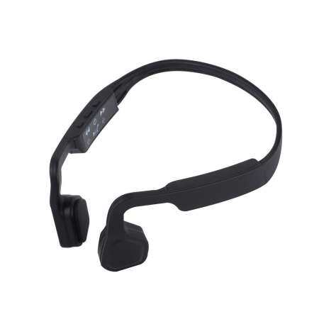 Yuero S-18 Bone Conduction หูฟังบลูทูธไร้สาย 4.1 หูฟังกันน้ำกลางแจ้งกีฬาหูฟังเพลงแฮนด์ฟรี W/MIC สีดำสำหรับ iOS Android โทรศัพท์สมาร์ทแท็บเล็ต PC โน้ตบุ๊ค