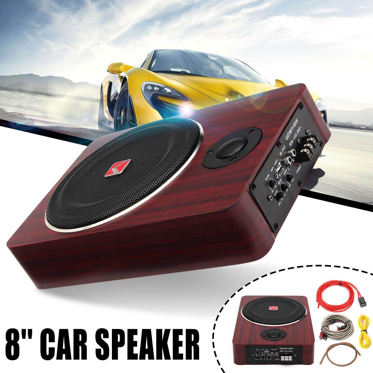 slim woofer for car
