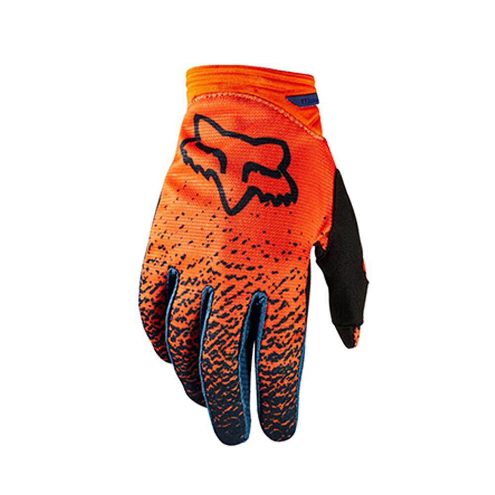 fox mtb gloves orange