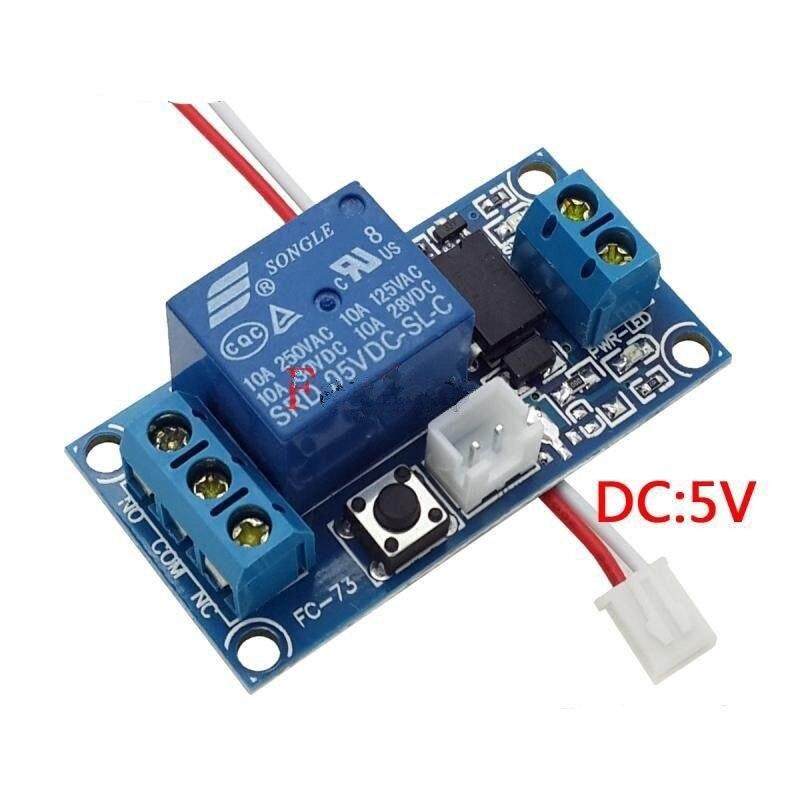 1 Channel 24V Latching Relay Module with Touch Bistable Switch MCU ...