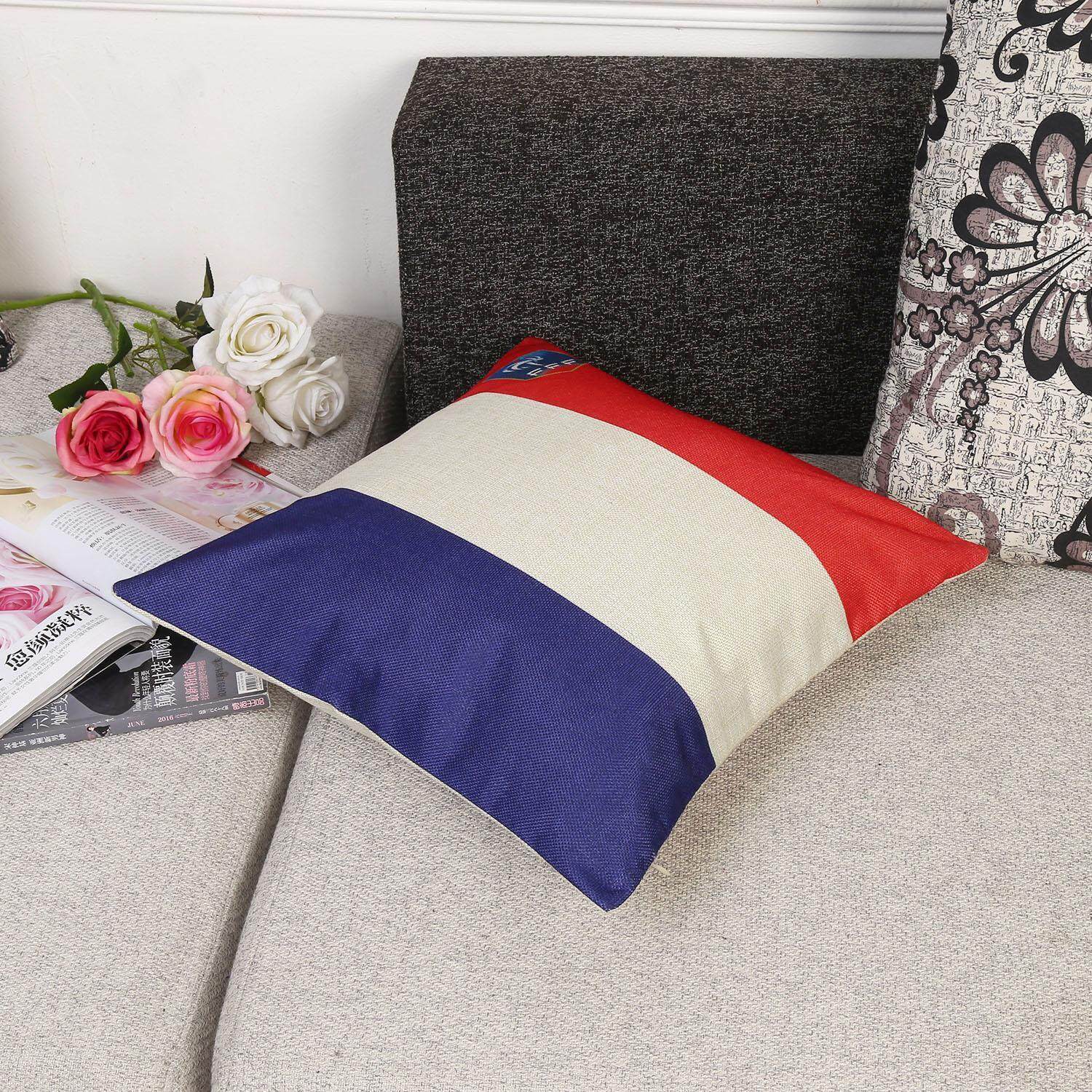 Sunwonder New Football World Cup Pattern Pillowcase Pillow Cover for Home Decor