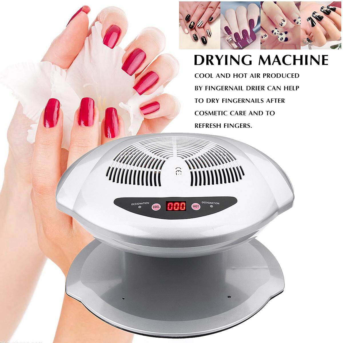 400W Nail Art Finger Polish Varnish Dryer Machine Warm Cool Blower Fan