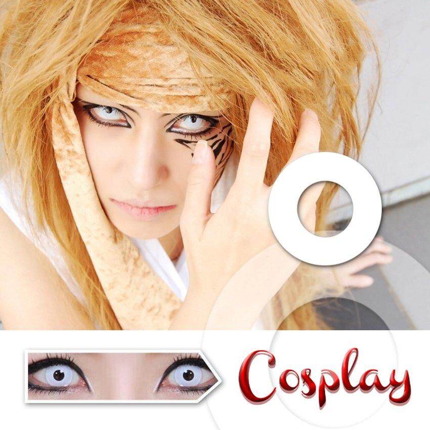 LGDS 1 pc Safe to Use Cosmetic Contact Lens Fashion for Cosplay Crazy Halloween