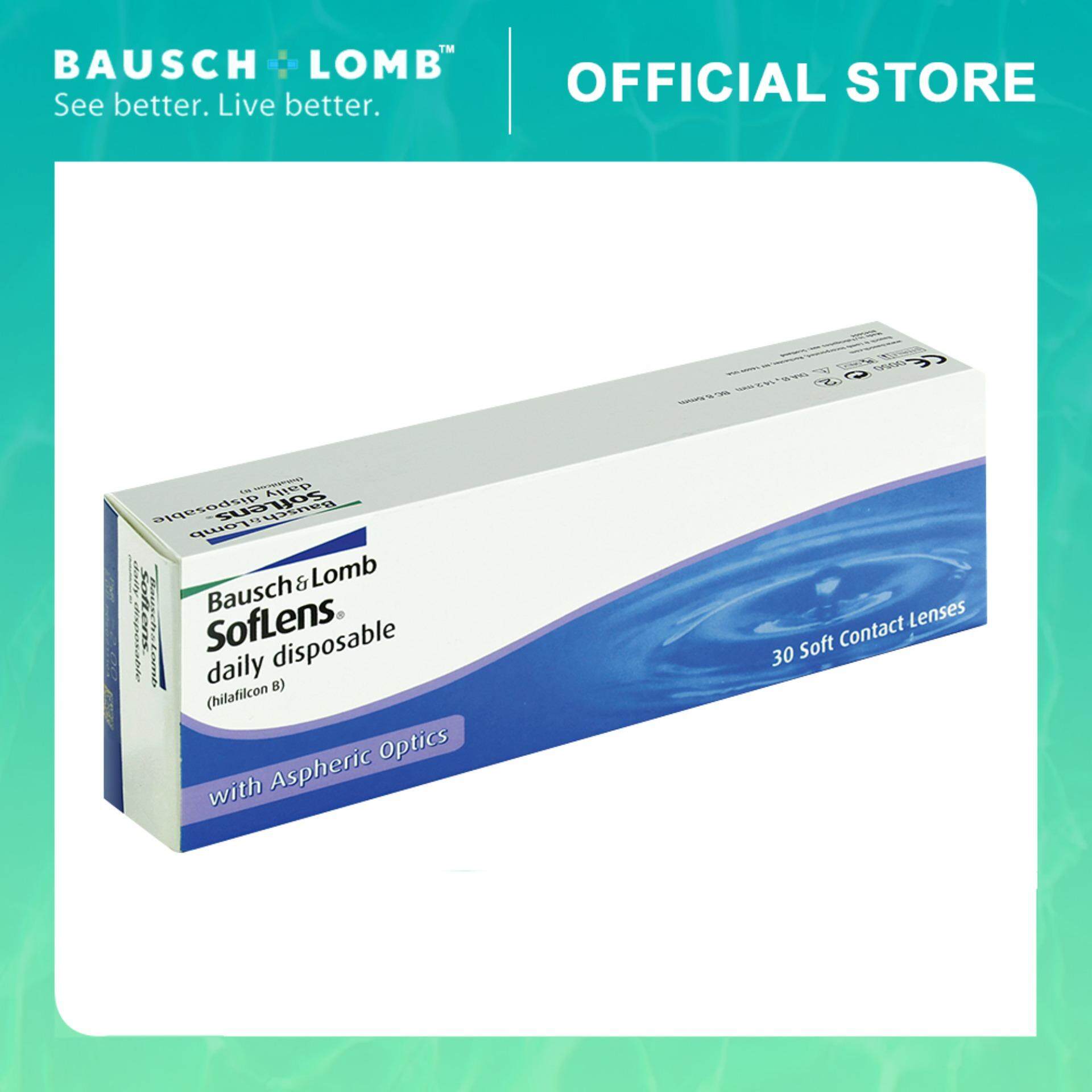 Bausch & Lomb SofLens Daily Disposable 30 Pcs Contact Lenses