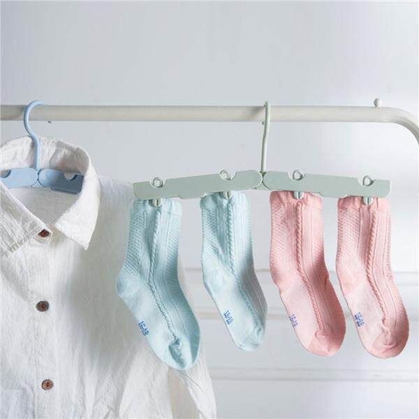 Multi-function Folding Travel Hanger Portable Clothes Drying Rack for Home Trip