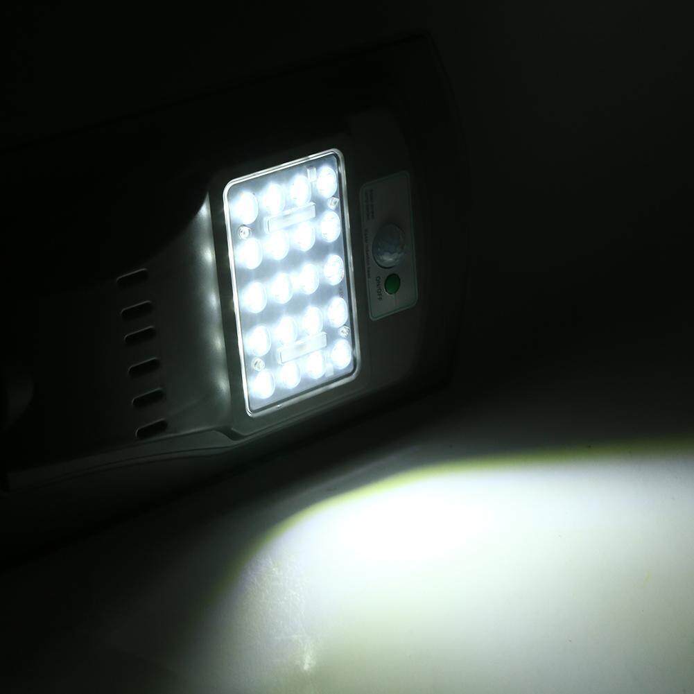 2835SMD 20W 20LED Waterproof Solar Light Outdoor Road Street Wall Lamp Grey