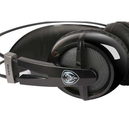 Somic G938 Original Virtual 7.1 GAMING หูฟังพร้อมไมโครโฟนไฟ LED หูฟังสำหรับคอมพิวเตอร์เกมคอมพิวเตอร์ควบคุม (สีขาว) - INTL