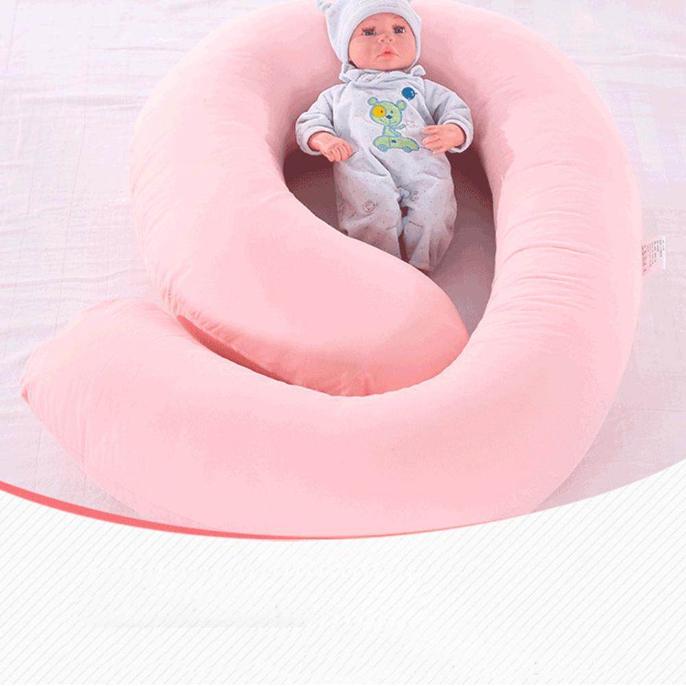 Multifunctional Pregnancy Pillow Comfortable U-Shape Cushion for Side Sleeping (Detachable & Washable) Dimensions:75x130cm