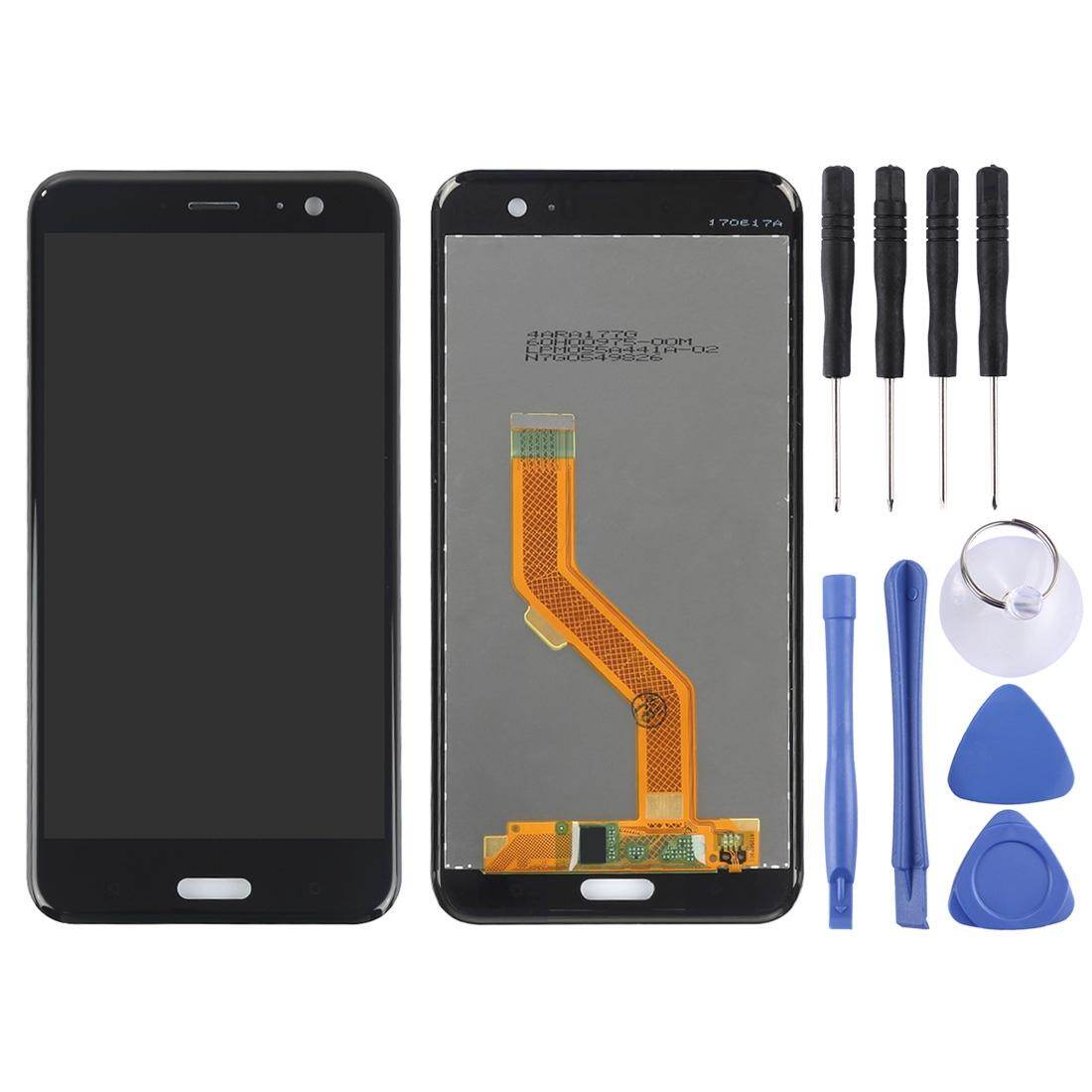 Lcd screen and digitizer full assembly for htc u11