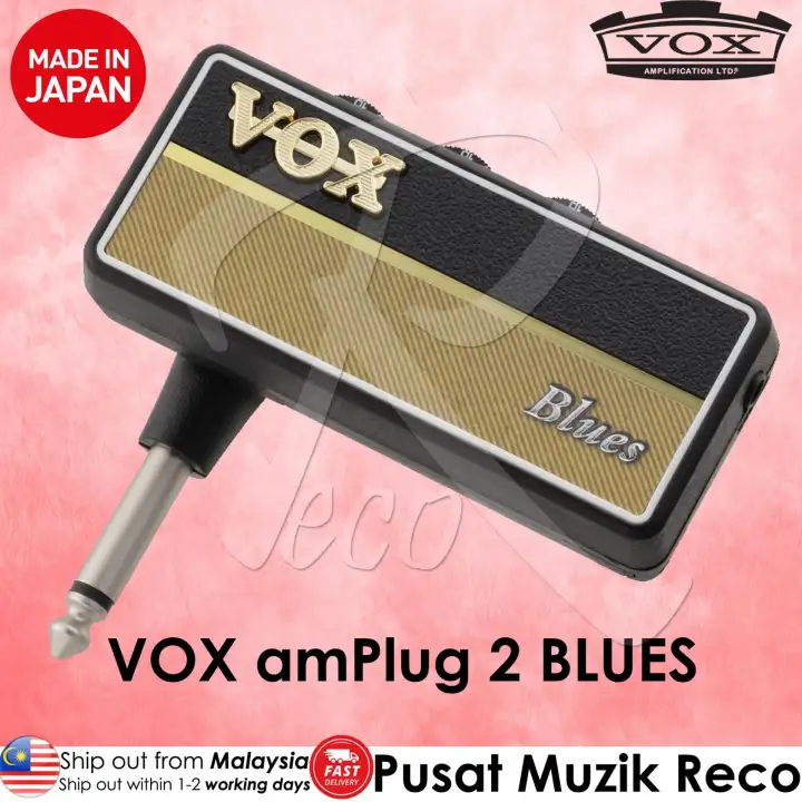 vox headphone amp blues
