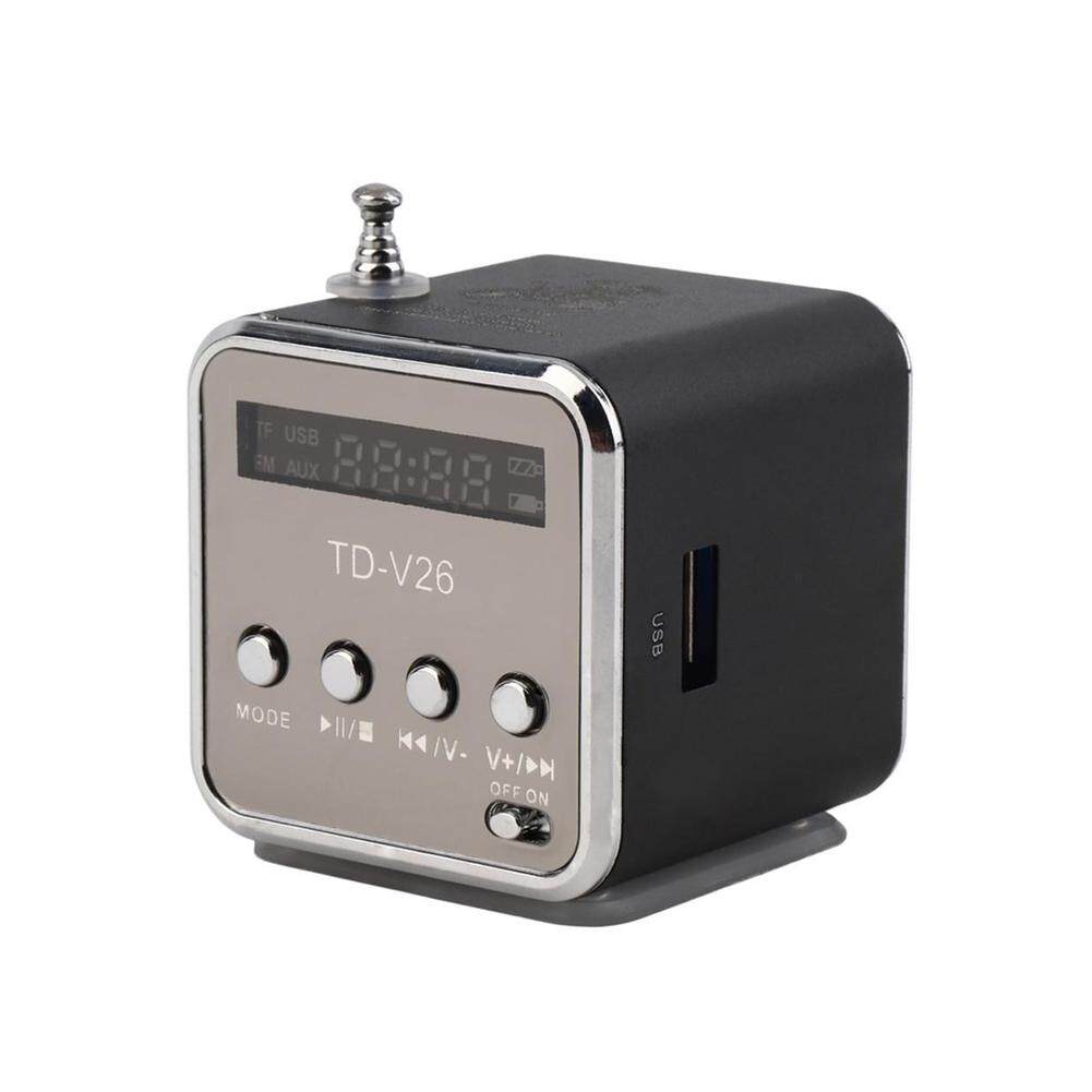 SunnyShop Mini Micro USB Stereo Loa Di Động Nghe Nhạc FM Đài Phát Thanh cho MÁY TÍNH MP3/4 Máy Tính Xách Tay