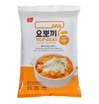 Joy Snacks Yopokki Prepared Korean Cheese Flavor Rice Cake Instant