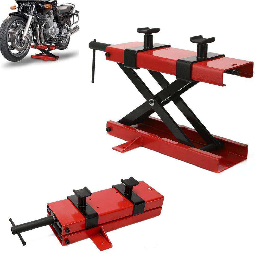 SCISSOR JACK LIFT HYDRAULIC MOTORCYCLE LIFT STAND MOTORCYCLE STAND Repair Stand 