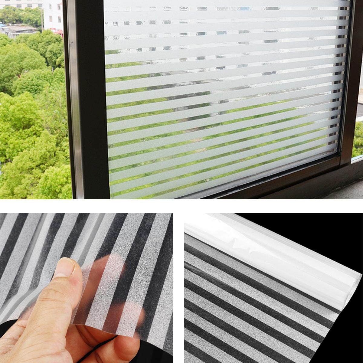 45*200CM Waterproof Frosted Privacy Bedroom Bathroom Glass Window Film Sticker