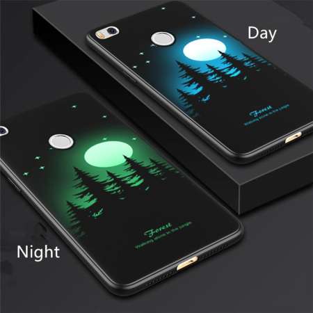 สำหรับ Xiaomi Mi MAX 2 กรณีส่องสว่างบางซิลิโคนนิ่มด้านเคสหลัง - INTL สำหรับ Xiaomi Mi MAX 2 กรณีส่องสว่างบางซิลิโคนนิ่มด้านเคสหลัง - INTL