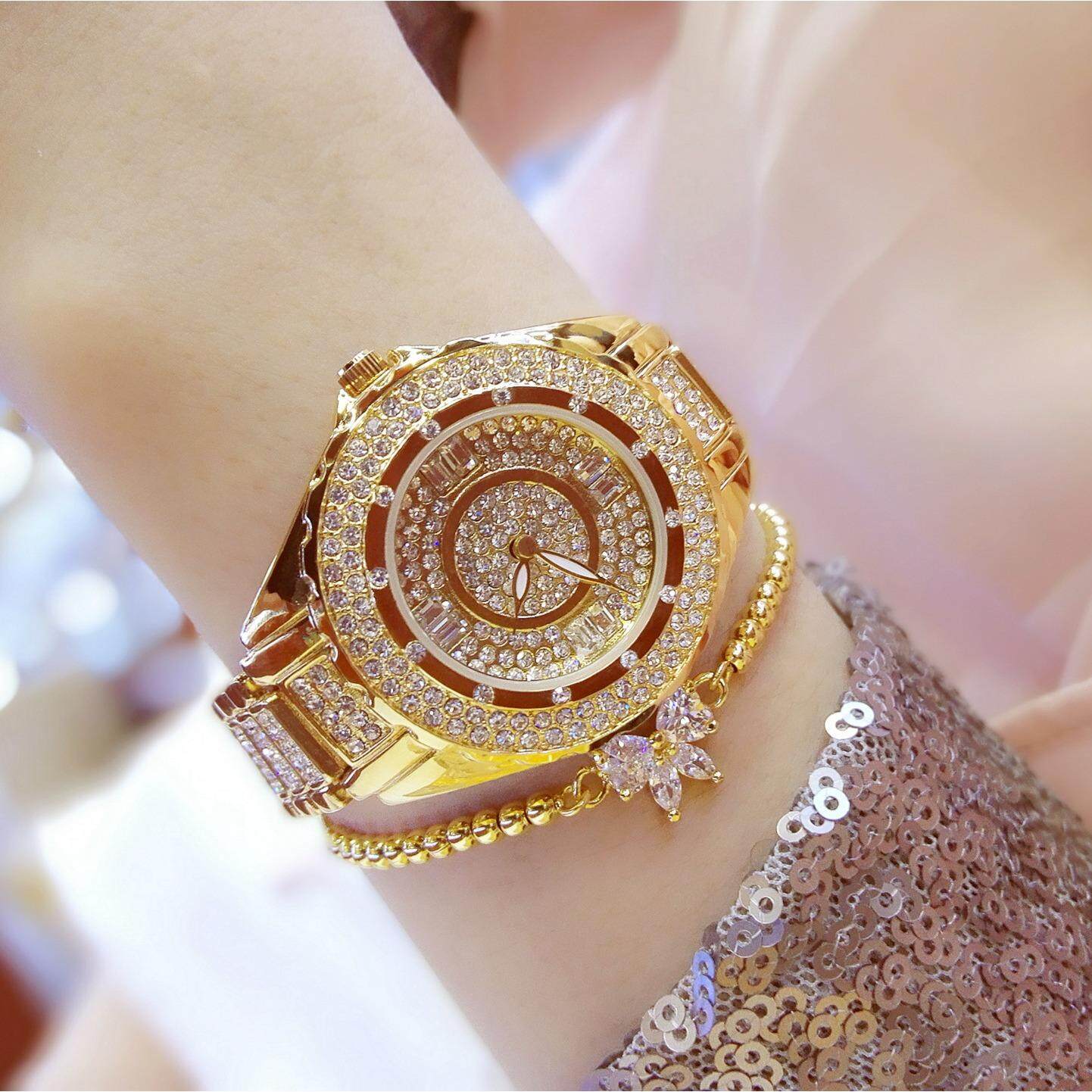 Saiz Kecil 32 Mm Guest House Jenama Jam Tangan Baru Menonton Jam Tangan Mewah Mewah Jam Tangan Wanita Jam Tangan Adat berlian Malam Wanita