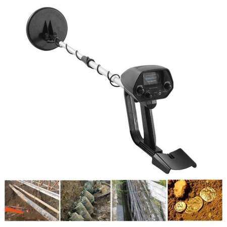 LIFEF MD-4030 แบบพกพาน้ำหนักเบา Underground เครื่องตรวจจับโลหะตุ๊กตา toad